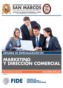 marketing y dirección comercial