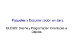 Paquetes y Documentación en Java
