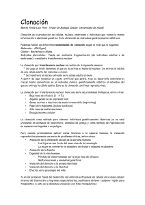 Clonación