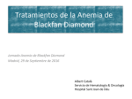 Tratamientos de la Anemia de Blackfan Diamond