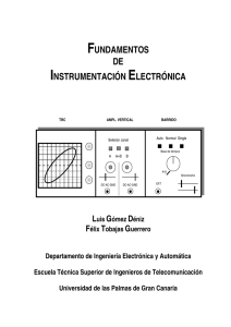 Fundamentos de Instrumentación Electrónica