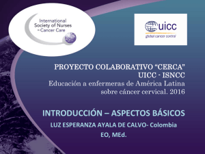 VPH - International Society of Nurses in Cancer Care