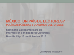 México: un país de lectores? Políticas públicas y consumos