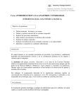 Tema: INTRODUCCION A LA ANATOMIA Y FISIOLOGIA