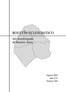 boletín eclesiástico - Arzobispado de Buenos Aires