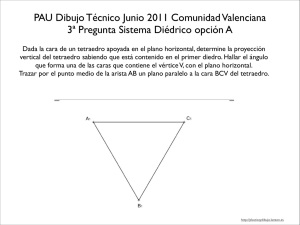 Solución Diédrico PAU 2011 A
