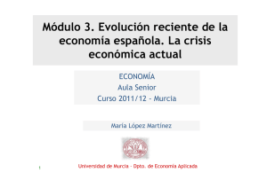 economía española - Universidad de Murcia