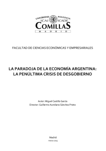 la paradoja de la economía argentina