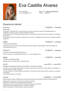 CV Eva Castilla