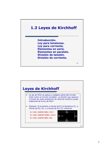 1.3 Leyes de Kirchhoff - DSA