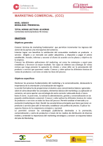 marketing comercial. (ccc)