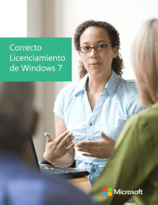 Correcto Licenciamiento de Windows 7