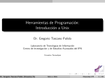 Introducción a Unix - Cinvestav