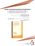Rese&ntilde;a: Consecuencias econ&oacute;micas de la Independencia