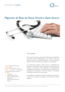 Migración de Base de Datos Oracle a Open Source