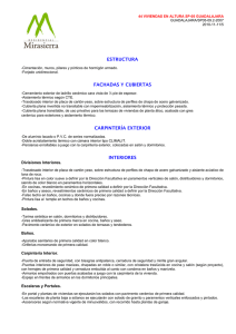 estructura fachadas y cubiertas carpinter&iacute;a exterior interiores