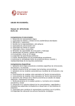 GRADO EN ECONOMÍA. Módulo VI: OPTATIVAS ECTS: 66