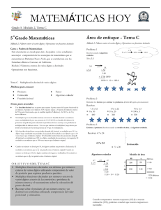 MATEMÁTICAS HOY