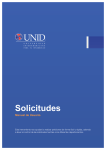 Solicitudes - intranet unid