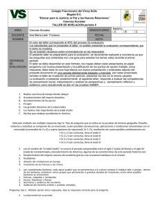 Ciencias Social - Colegio Franciscano del Virrey Solis – Bogotá