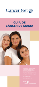guía de cáncer de mama