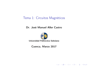 Tema 1: Circuitos Magnéticos