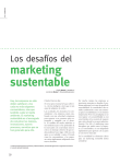 marketing sustentable - Facultad de Agronomía e Ingeniería Forestal