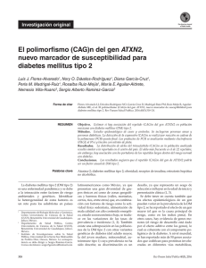 El polimorfismo (CAG)n del gen ATXN2, nuevo
