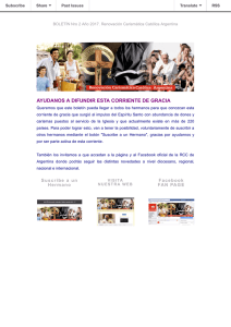 ayudanos a difundir esta corriente de gracia