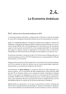 La Economía Andaluza