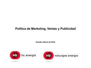 Política de Marketing, ventas y Publicidad