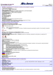 Ficha de datos de seguridad