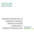 Productividad en la minería chilena, Productividad agregada y