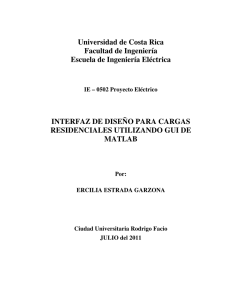 Informe - Escuela de Ingeniería Eléctrica