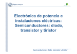 Electrónica de potencia e instalaciones eléctricas: Semiconductores