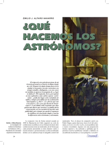 ¿Qué hacemos los astrónomos? - Instituto de Astrofísica de Andalucía