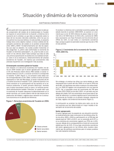 Situación y dinámica de la economía