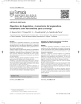 Algoritmo de diagnóstico y tratamiento del angioedema
