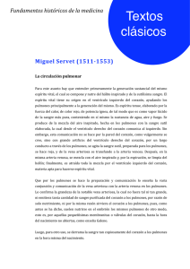 Texto de Miguel Servet - historiadelamedicina.org