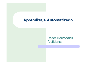 Aprendizaje Automatizado