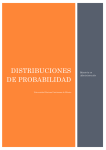 Distribuciones de probabilidad - Dr. Francisco Javier Cruz Ariza