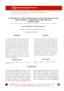 LA MUJER EN LA CREATIVIDAD PUBLICITARIA DEL