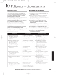 Polígonos y circunferencia