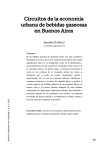 Josefina di Nucci - Circuitos de la economía urbana de bebidas
