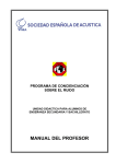 Manual del Profesor - Sociedad Española de Acústica