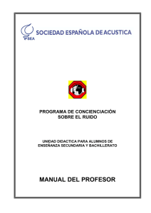 Manual del Profesor - Sociedad Española de Acústica
