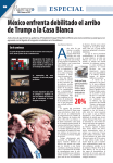 México enfrenta debilitado el arribo de Trump a la Casa Blanca 20%