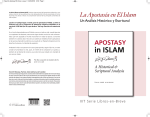 La Apostasía en El Islam - International Institute of Islamic Thought