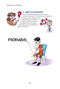 1. ¿Qué es la psoriasis?