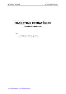MARKETING ESTRATÉGICO